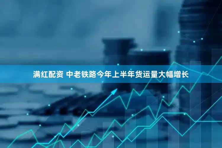 满红配资 中老铁路今年上半年货运量大幅增长