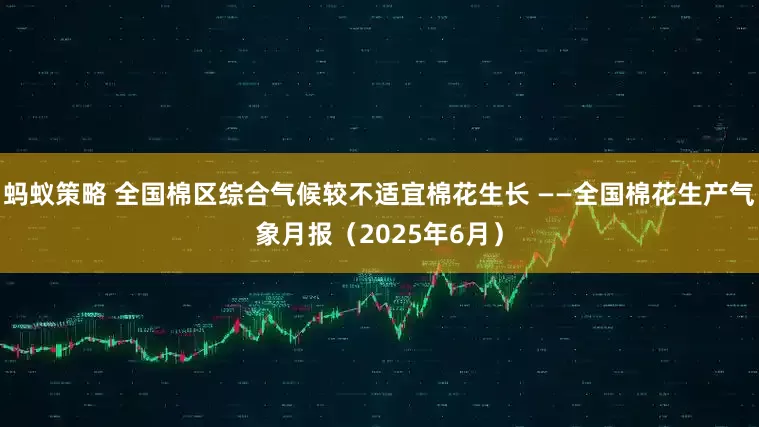 蚂蚁策略 全国棉区综合气候较不适宜棉花生长 ——全国棉花生产气象月报（2025年6月）