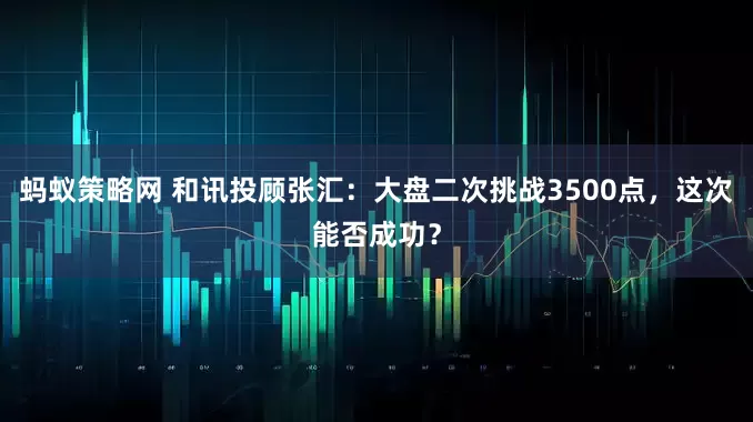 蚂蚁策略网 和讯投顾张汇：大盘二次挑战3500点，这次能否成功？