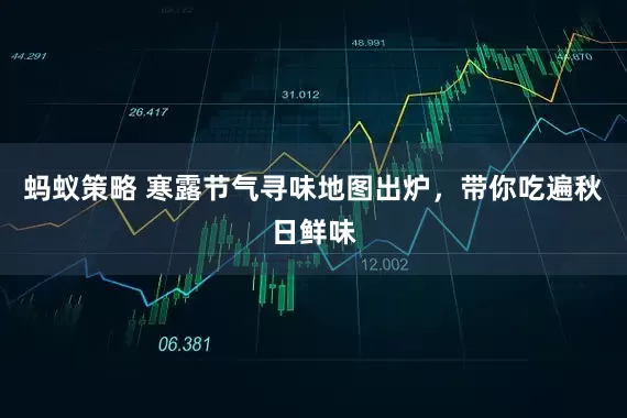 蚂蚁策略 寒露节气寻味地图出炉，带你吃遍秋日鲜味