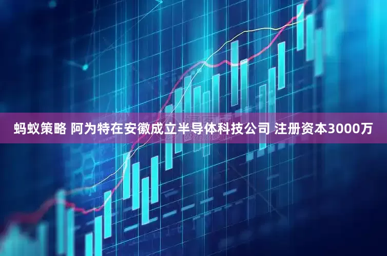 蚂蚁策略 阿为特在安徽成立半导体科技公司 注册资本3000万