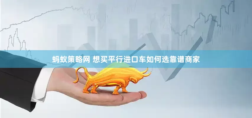 蚂蚁策略网 想买平行进口车如何选靠谱商家